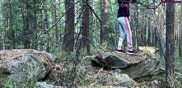  Sucked a Stranger in the Woods to Help Her - Public Sex